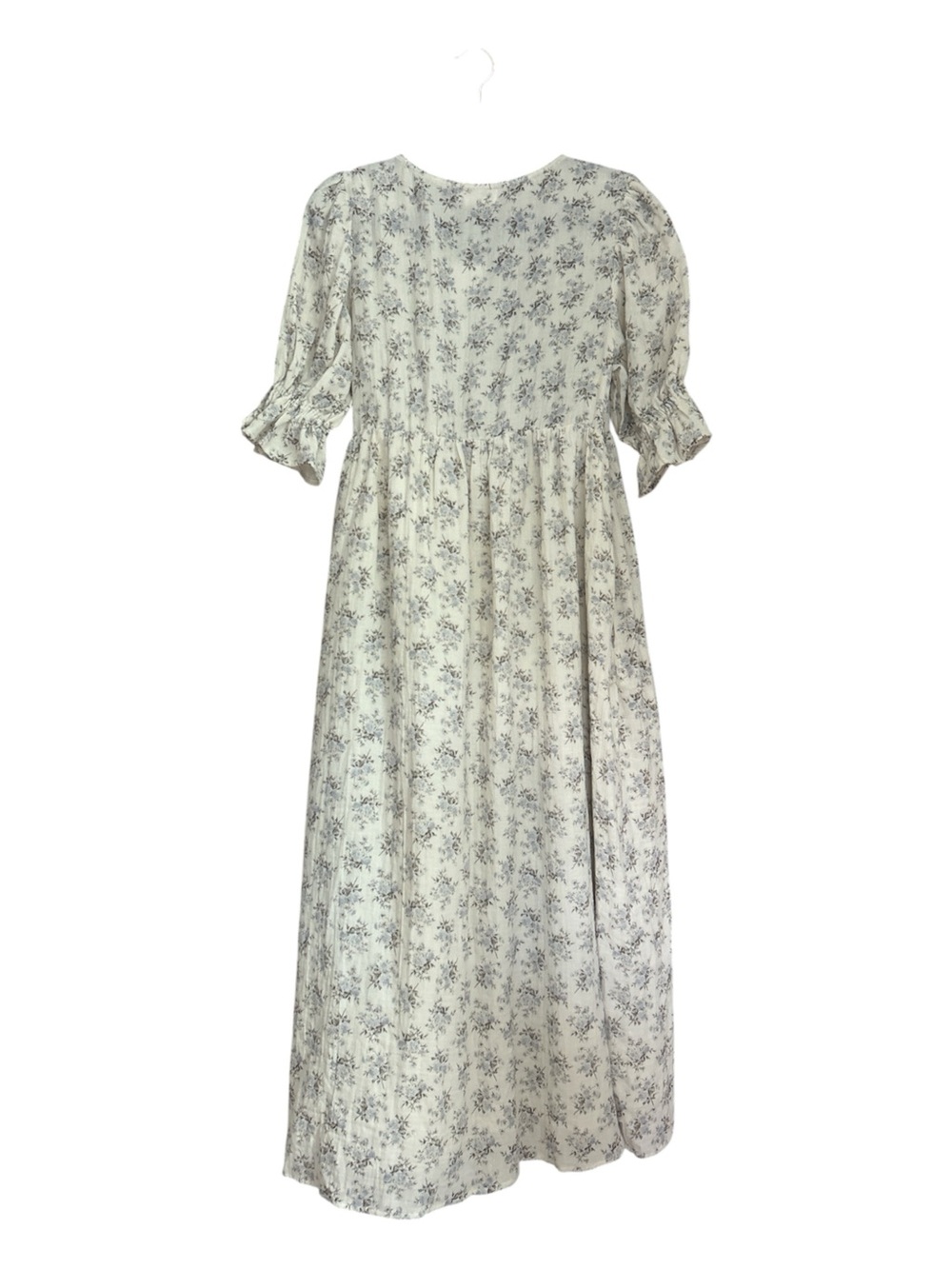 NWT Worth Collective Ari Cotton Floral Wrap Maxi Dress Size Large - Picture 3 of 16